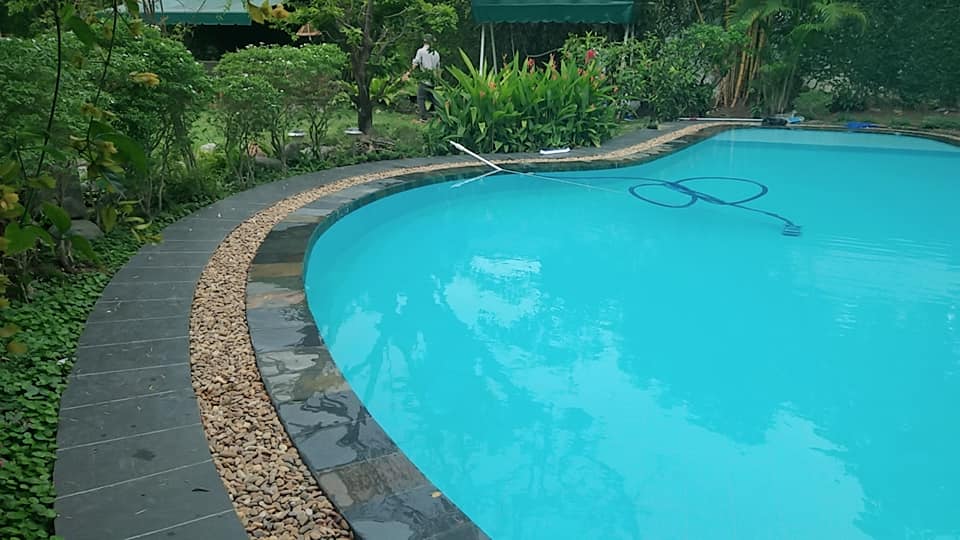 Cải tạo nâng cấp hồ bơi sân vườn tại Bình Phước