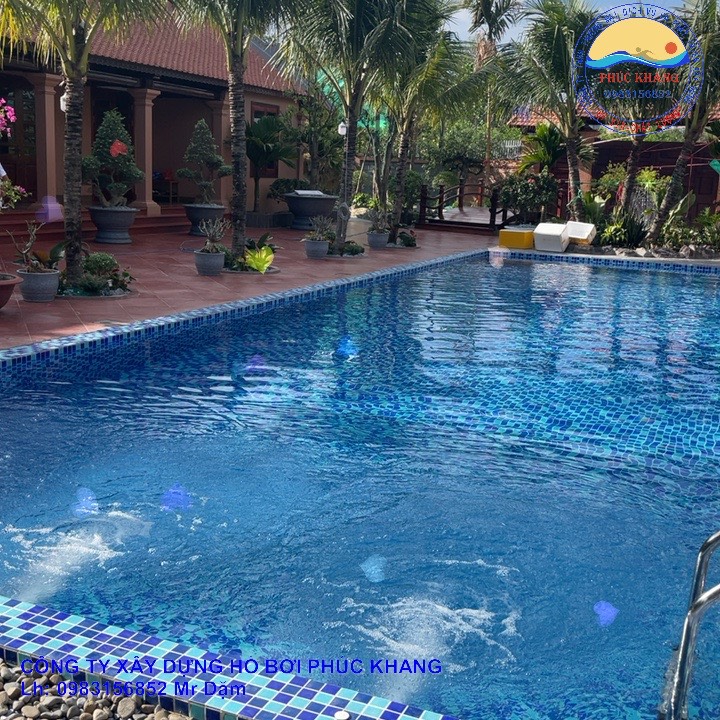 Công ty Phúc Khang chuyên thiết kế xây dựng hồ bơi sân vườn tại Nhơn Trạch, Đồng Nai