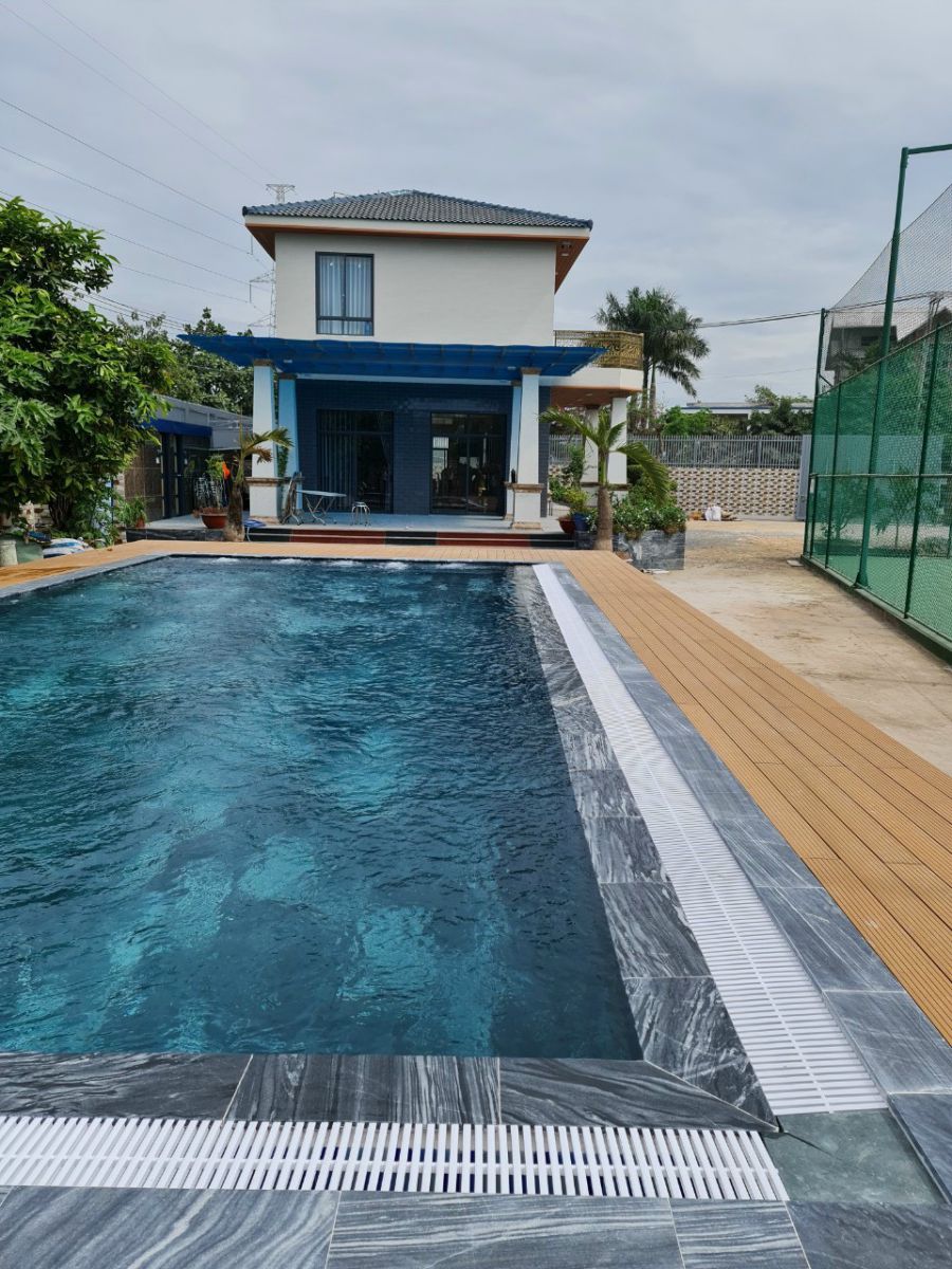 Công ty Phúc Khang chuyên thiết kế xây dựng hồ bơi sân vườn Thành Phố Cà Mau